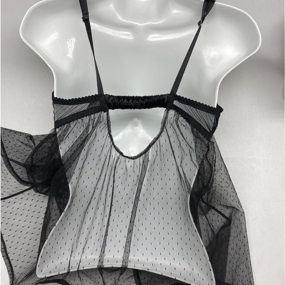 VS BLK Sexy Little Things Nightgown, 36D. *P1060 - Picture 2 of 9